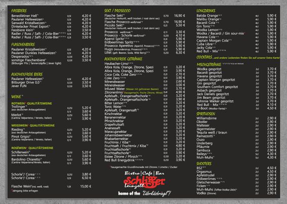 Speisekarte 01.01.2026