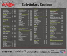 Speisekarte 2026